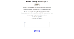 Desktop Screenshot of lolitas.webzone.ru